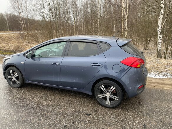 2013 Kia Ceed II, синий, 1100000 рублей - вид 3