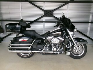 2006 Harley-Davidson Electra Glide, чёрный, 899000 рублей, вид 2