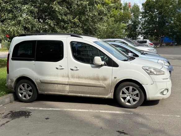 2014 Peugeot Partner II Рестайлинг, белый - вид 1