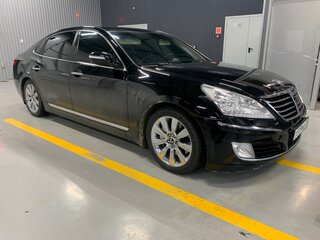 2011 Hyundai Equus II, чёрный, 1100000 рублей, вид 3