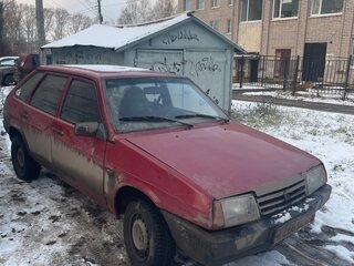 1993 Lada (ВАЗ) 2109, пурпурный, 140000 рублей, вид 2