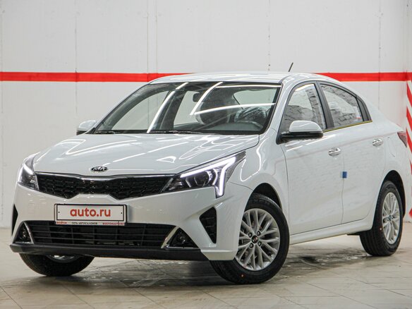 2020 Kia Rio IV Рестайлинг, белый