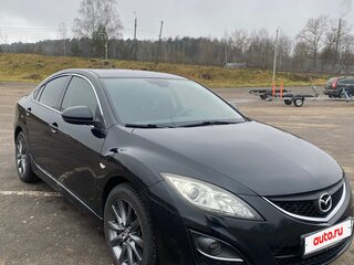 2011 Mazda 6 II (GH) Рестайлинг, чёрный, 1110000 рублей, вид 4