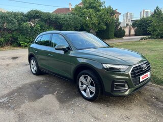 2021 Audi Q5 45 TFSI II (FY) Рестайлинг, зелёный, 4900000 рублей, вид 4