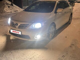 2011 Toyota Corolla X (E140, E150) Рестайлинг, белый, 975000 рублей, вид 1