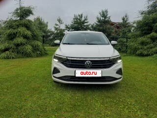 2020 Volkswagen Polo VI, белый, 1625000 рублей, вид 3