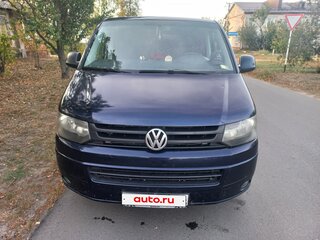 2013 Volkswagen Caravelle T5 Рестайлинг, синий, 1500000 рублей, вид 2