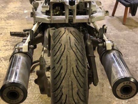 2007 Yamaha FJR1300, фиолетовый, 780000 рублей, вид 4