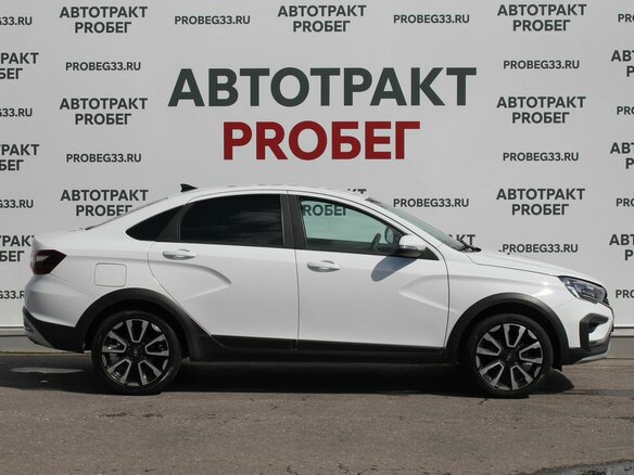 2023 Lada (ВАЗ) Vesta Cross I Рестайлинг (NG), белый - вид 3