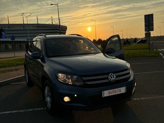 2013 Volkswagen Tiguan I Рестайлинг, синий, 1450000 рублей, вид 5