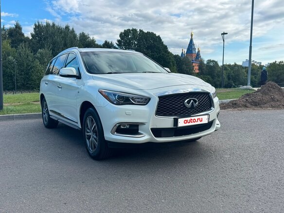 2019 Infiniti QX60 I Рестайлинг, белый - вид 2