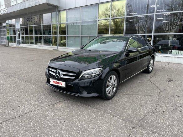 2019 Mercedes-Benz C-Класс 180 IV (W205) Рестайлинг, чёрный, 2850000 рублей