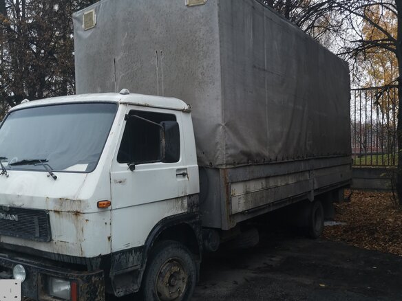 1991 MAN 8, белый, 550000 рублей - вид 1