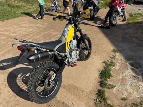 2004 Yamaha XG250 Tricker, жёлтый, 275000 рублей, вид 5