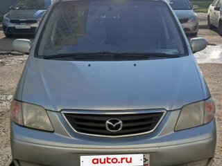 1999 Mazda MPV II (LW), серебристый, 310000 рублей, вид 4