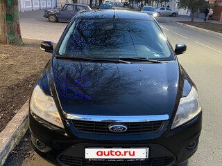 2009 Ford Focus II Рестайлинг, чёрный, 425000 рублей, вид 3