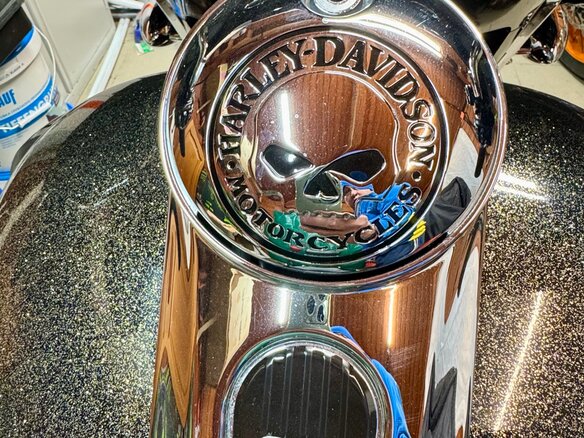 2016 Harley-Davidson Street Glide, золотистый, 1650000 рублей - вид 5