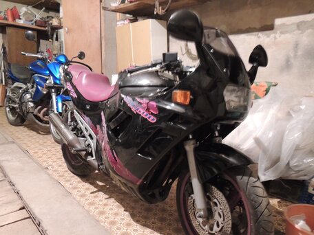 1995 Suzuki GSX 600F Katana, чёрный, 420000 рублей, вид 3
