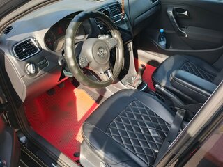 2011 Volkswagen Polo V, чёрный, 680000 рублей, вид 5