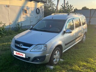 2013 Lada (ВАЗ) Largus I, серебристый, 550000 рублей, вид 1
