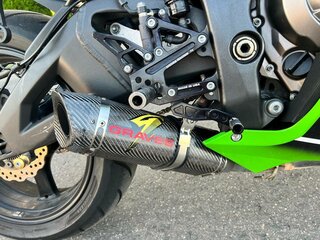 2011 Kawasaki ZX-10R Ninja, зелёный, 890000 рублей, вид 4
