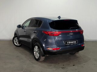 2017 Kia Sportage IV, синий, 1350000 рублей, вид 4