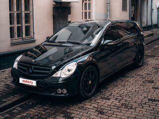 2007 Mercedes-Benz R-Класс 500 Long I Рестайлинг, чёрный, 1900000 рублей, вид 1