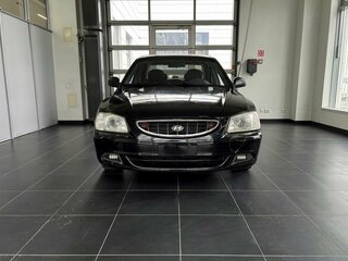 2008 Hyundai Accent ТагАЗ II, чёрный, 400000 рублей, вид 2