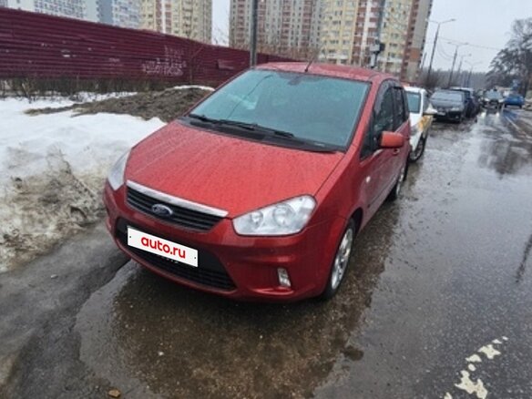 2008 Ford C-MAX I Рестайлинг, красный, 540000 рублей
