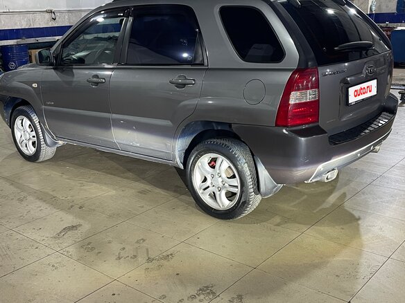 2006 Kia Sportage II, серый, 850000 рублей - вид 8