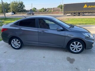 2012 Hyundai Solaris I, чёрный, 750000 рублей, вид 2