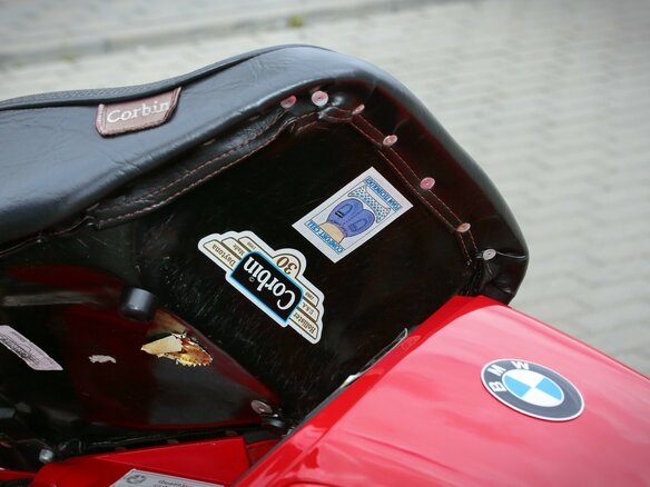 1996 BMW K 1100 RS, красный, 594334 рублей - вид 18