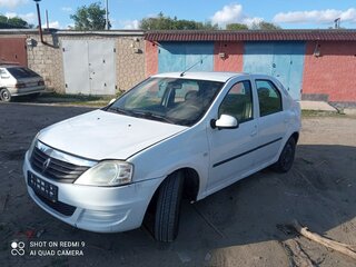 2013 Renault Logan I Рестайлинг, белый, 309000 рублей, вид 1