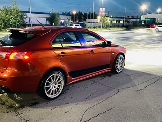 2008 Mitsubishi Lancer Ralliart X, оранжевый, 1290000 рублей, вид 5