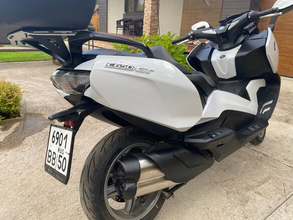 2017 BMW C 650 GT, белый, 970000 рублей - вид 8