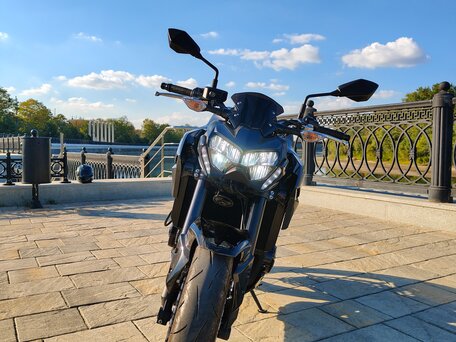 2022 Kawasaki Z 900, чёрный, 1180000 рублей, вид 2