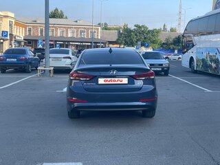 2017 Hyundai Elantra VI (AD), синий, 2100000 рублей, вид 3