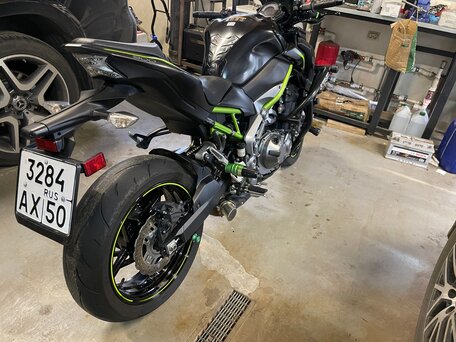 2019 Kawasaki Z 900, зелёный, 870000 рублей, вид 3
