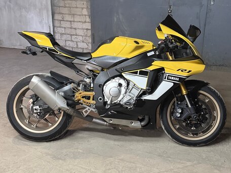 2018 Yamaha YZF-R1, жёлтый, 1500000 рублей, вид 1