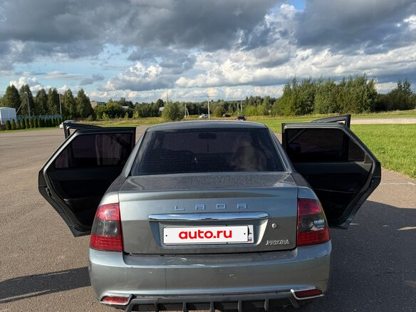 2008 Lada (ВАЗ) Priora I, серый, 214444 рублей - вид 3