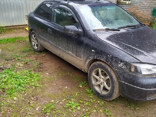2003 Opel Astra G, чёрный, 300000 рублей, вид 4
