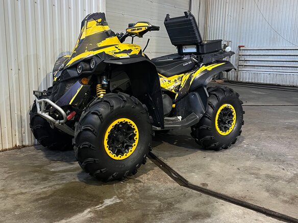 2013 BRP Can-Am Renegade 1000, жёлтый, 1100000 рублей - вид 8