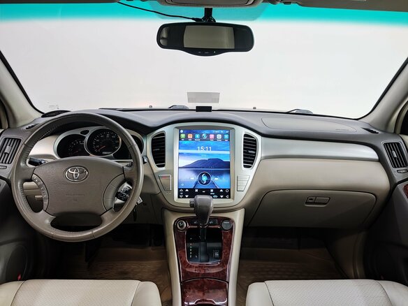2004 Toyota Highlander I (XU20) Рестайлинг, золотистый, 950000 рублей - вид 7