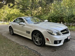 2008 Mercedes-Benz SL-Класс AMG 63 AMG II (R230) Рестайлинг 2, белый, 7500000 рублей, вид 1