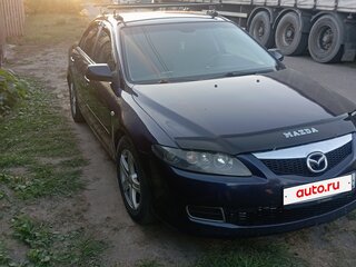 2007 Mazda 6 I (GG) Рестайлинг, синий, 600000 рублей, вид 2