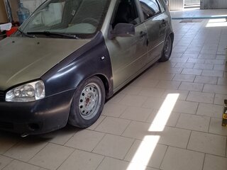 2010 Lada (ВАЗ) Kalina I, зелёный, 220000 рублей, вид 2