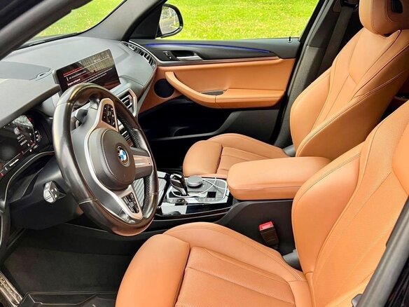 2022 BMW X3 30i xDrive III (G01) Рестайлинг, синий, 4990000 рублей - вид 6