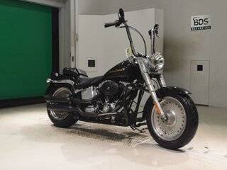 2007 Harley-Davidson Fat Boy, чёрный, 977000 рублей, вид 3