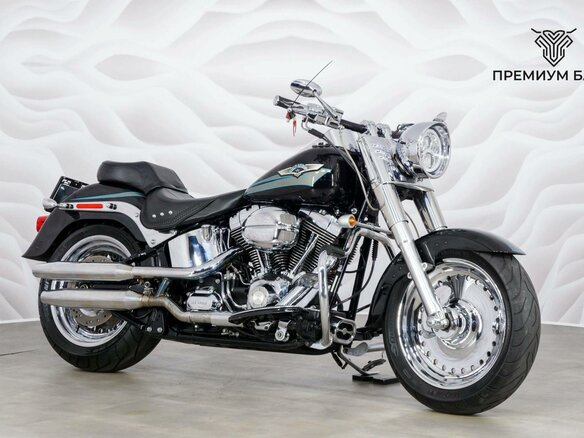 2007 Harley-Davidson Fat Boy, чёрный, 785000 рублей - вид 4