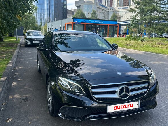 2017 Mercedes-Benz E-Класс 400 V (W213, S213, C238), чёрный